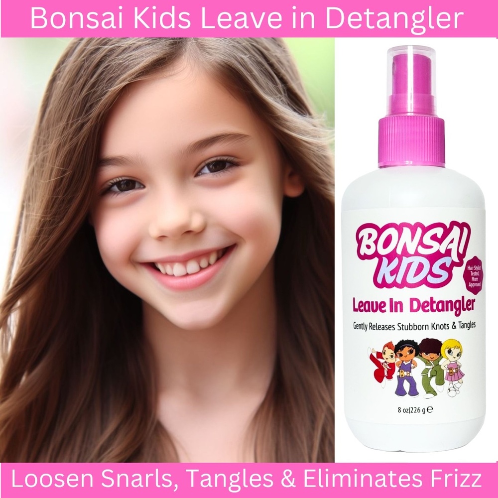 Detangler Spray for Girls & Toddlers - 8 oz